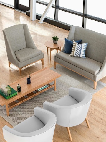 Aeron Nemschoff Iris Lounge Chair