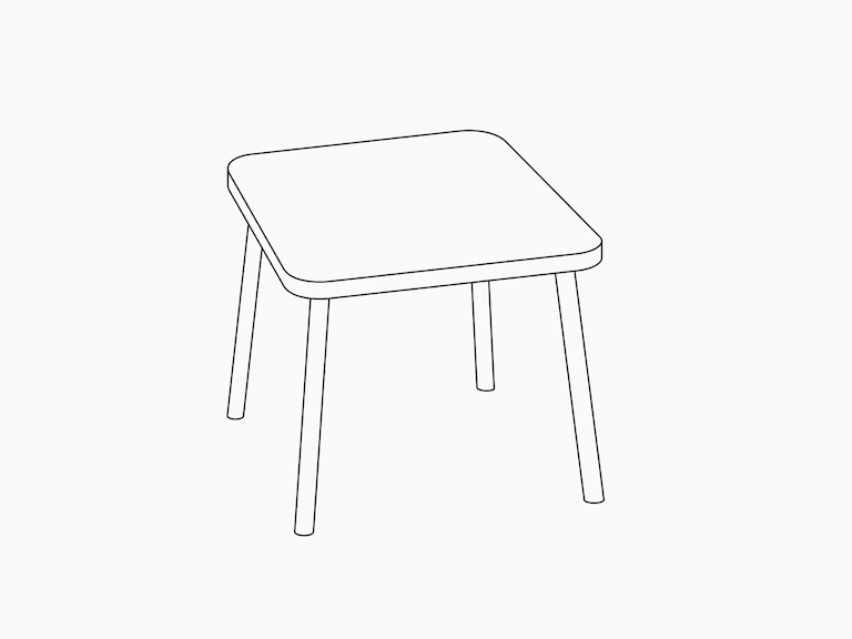 Aeron Nemschoff Valor Side Table