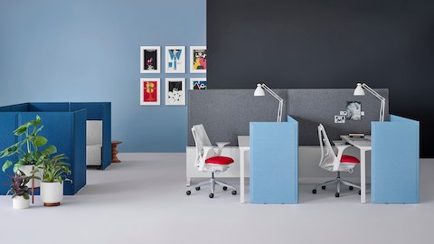 Aeron Pari Freestanding Screens