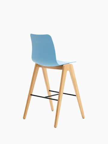 Aeron Polly Wood Stool