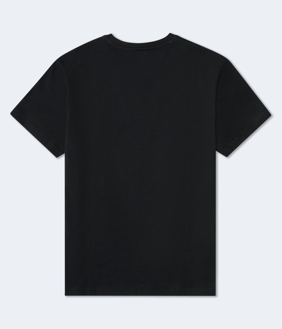 Aéropostale Aero 1987 Diamond Appliqué Graphic Tee Black Fox