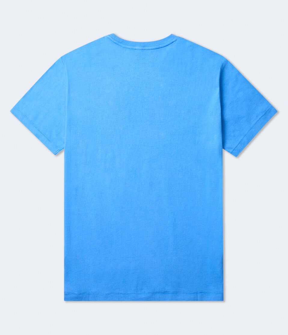 Aéropostale Aero California Appliqué Graphic Tee Palace Blue