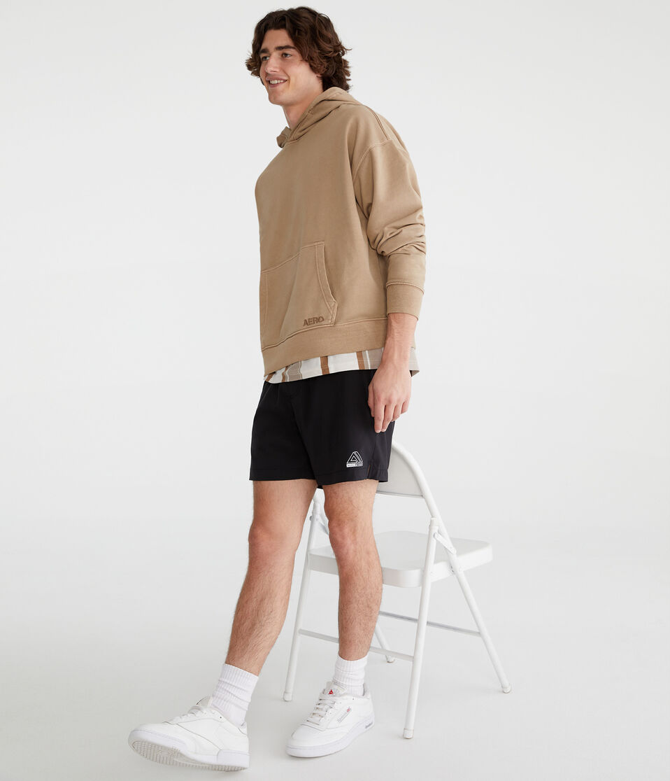 Aéropostale Aero MVMNT Hybrid Active Shorts 5.5" Black Fox