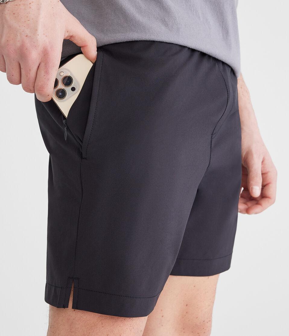 Aéropostale Aero MVMNT Hybrid Active Shorts 7" Black Fox