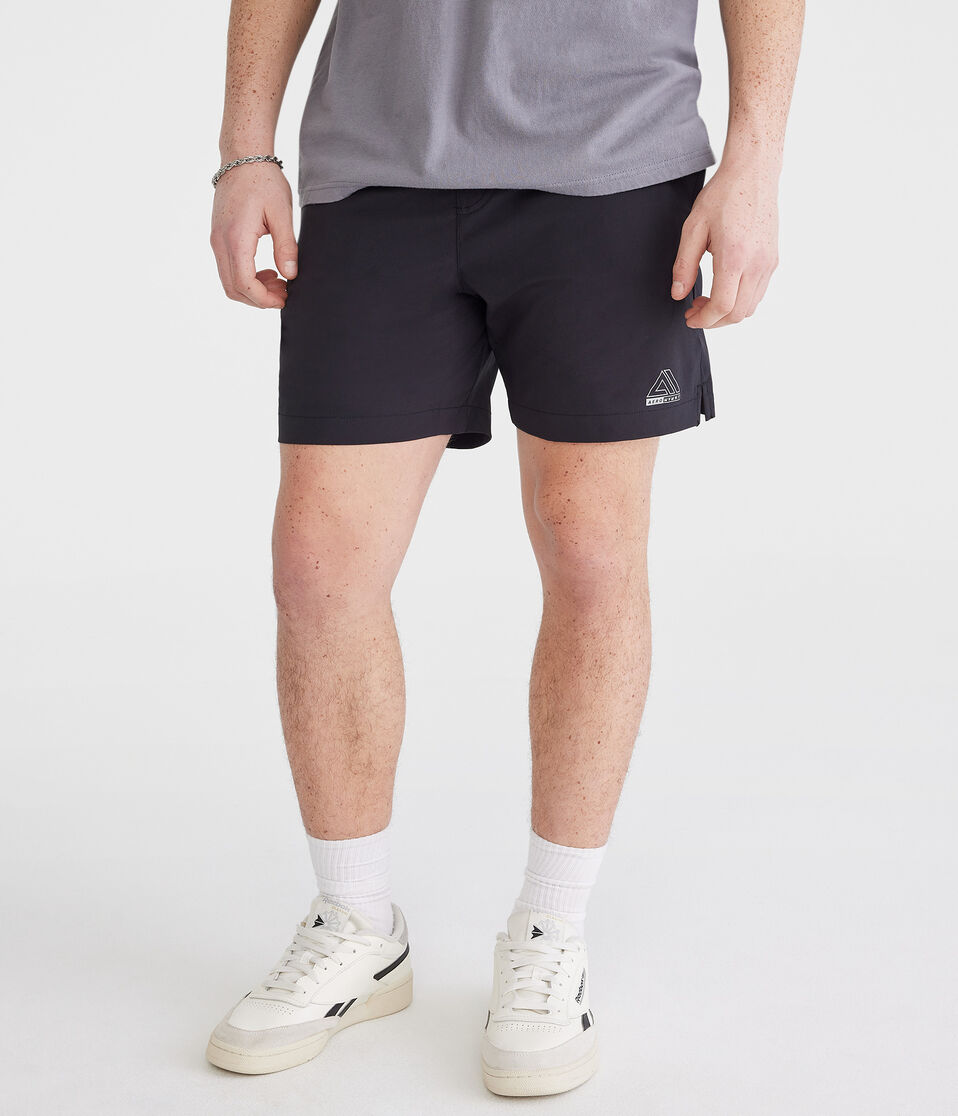 aéropostale Aero MVMNT Hybrid Active Shorts 7" black fox
