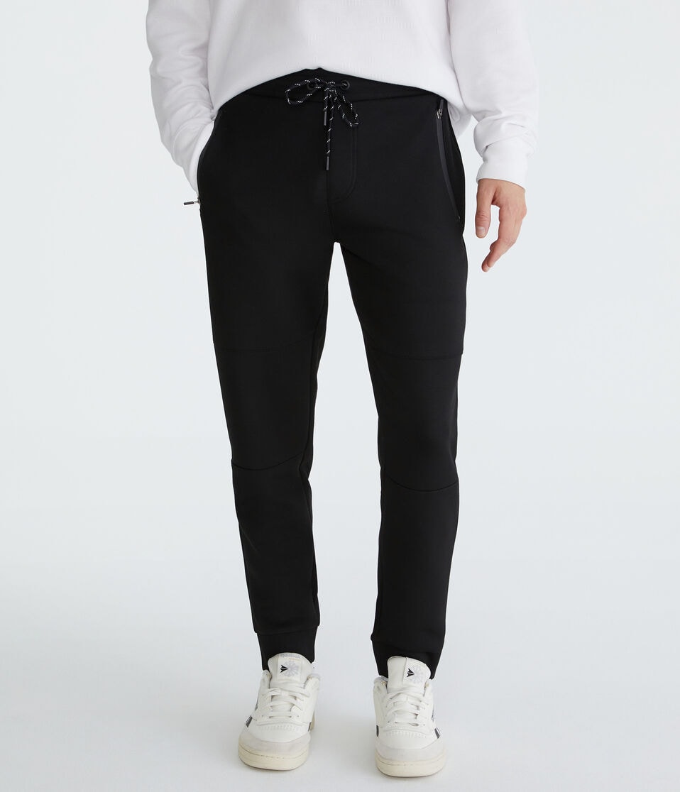 aéropostale Aero MVMNT Tech Fleece Jogger Sweatpants black fox