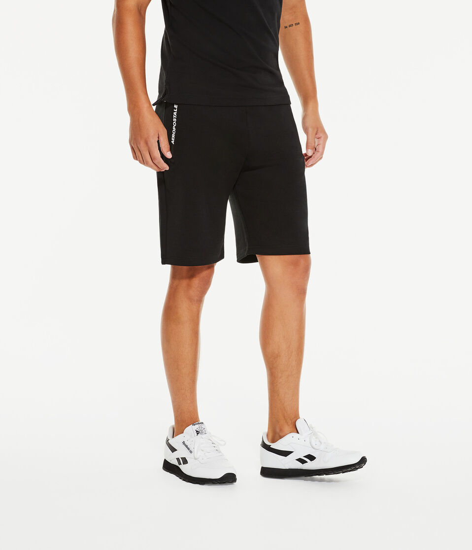 aéropostale Aero MVMNT Tech Fleece Shorts 9" black fox