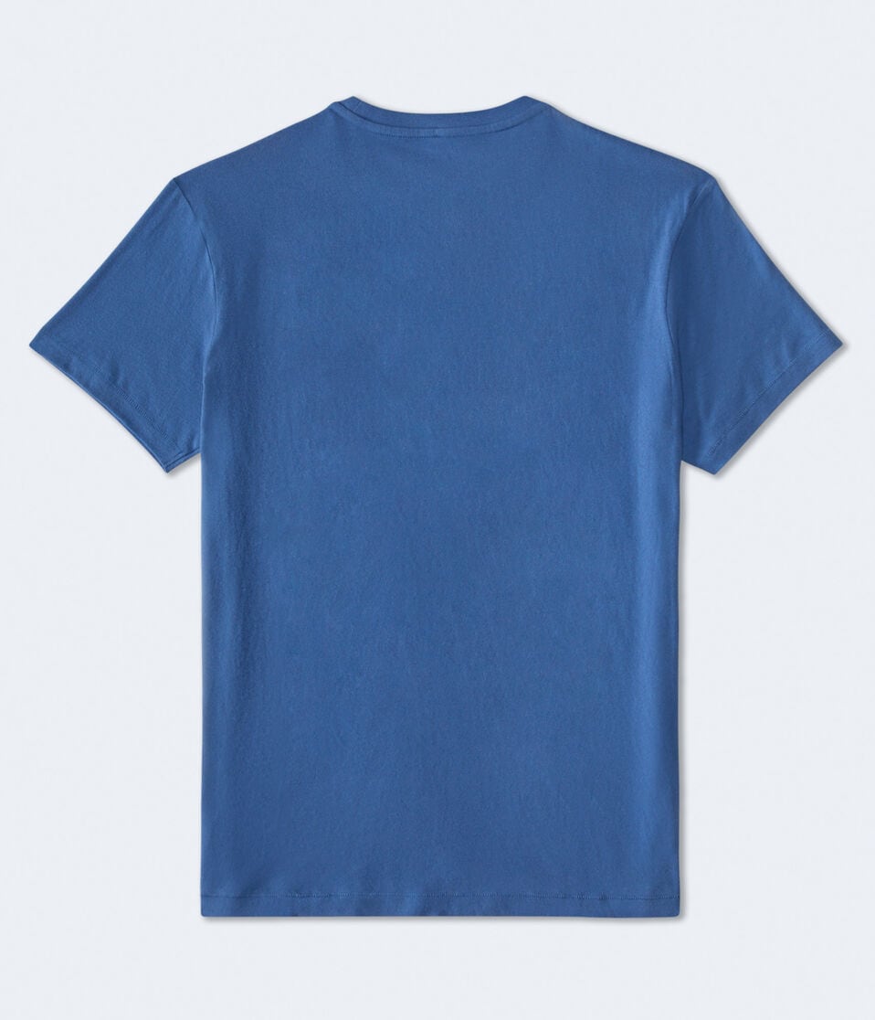 Aéropostale Aero Original Logo Graphic Tee Electro Blue