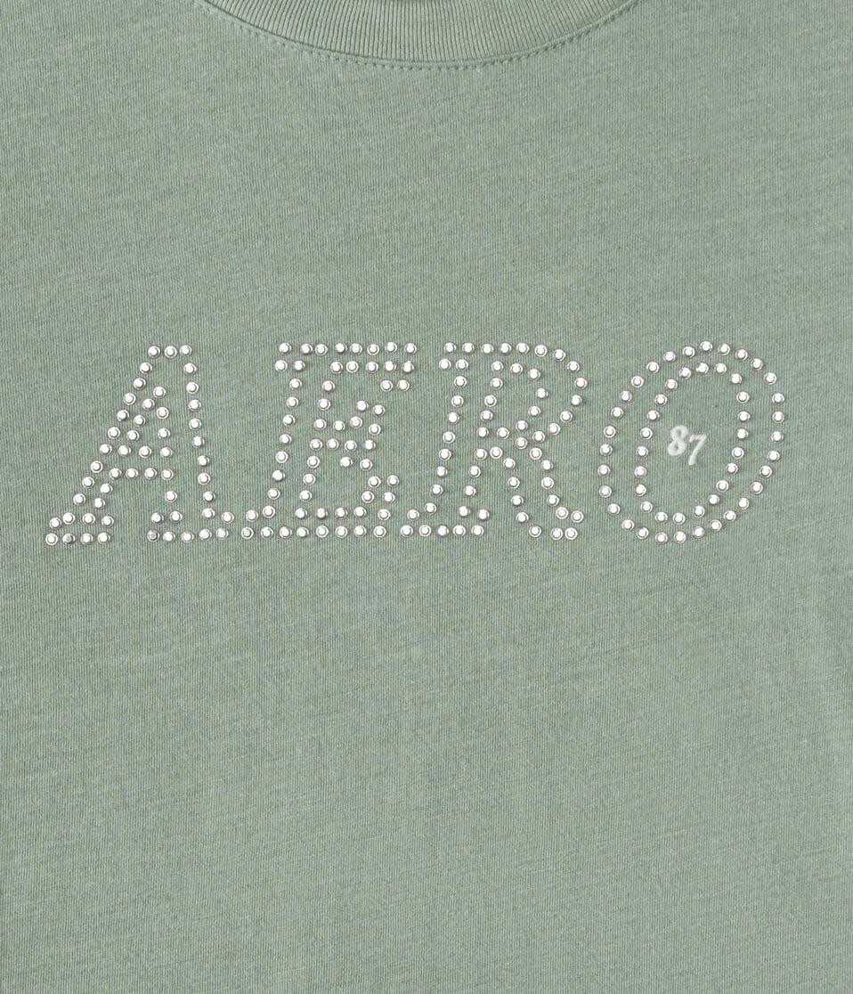 Aéropostale Aero Rhinestone Graphic Tee Dusty Rosemary