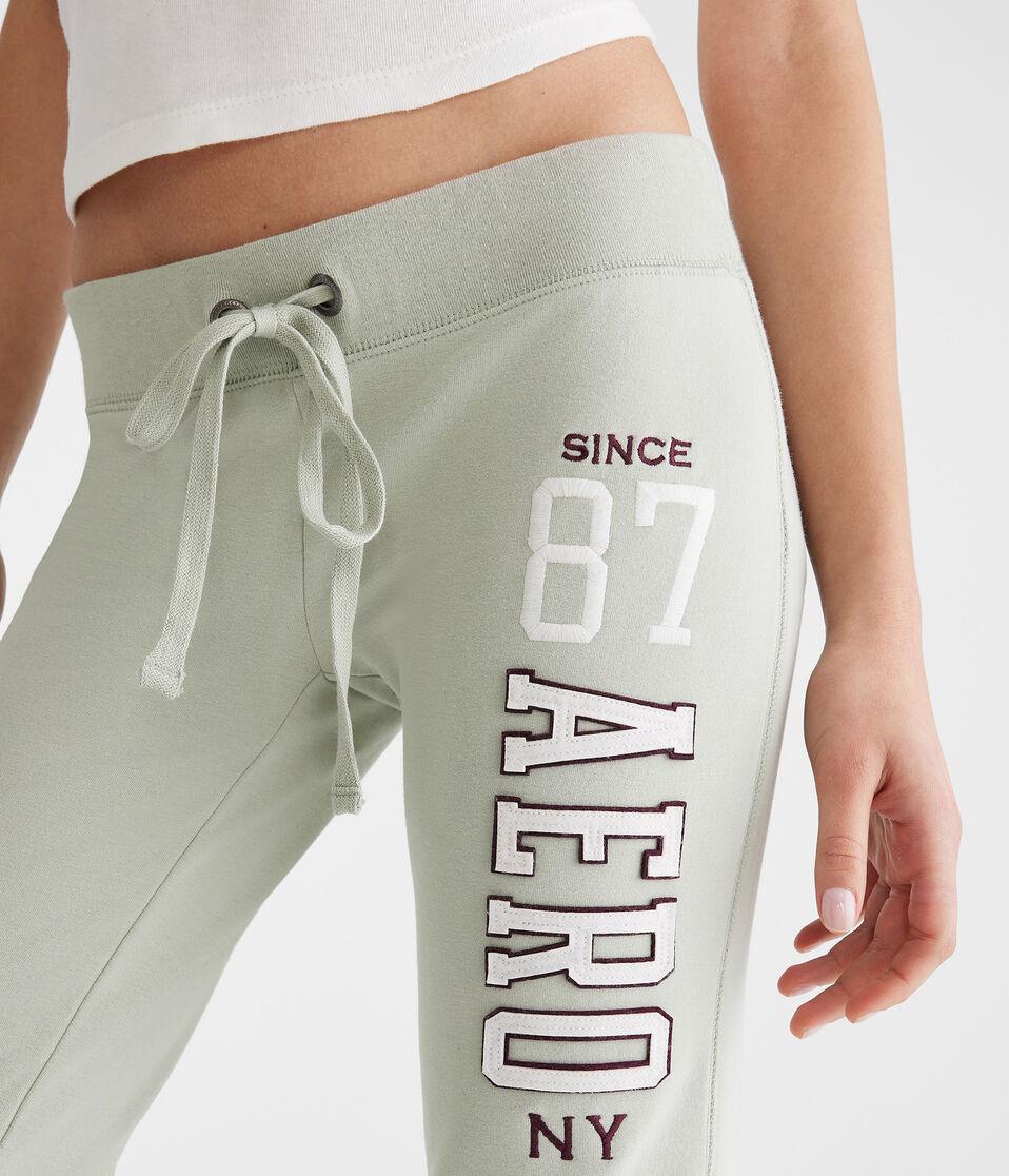 Aéropostale Aero Since 87 Fit & Flare Sweatpants Organic Olive