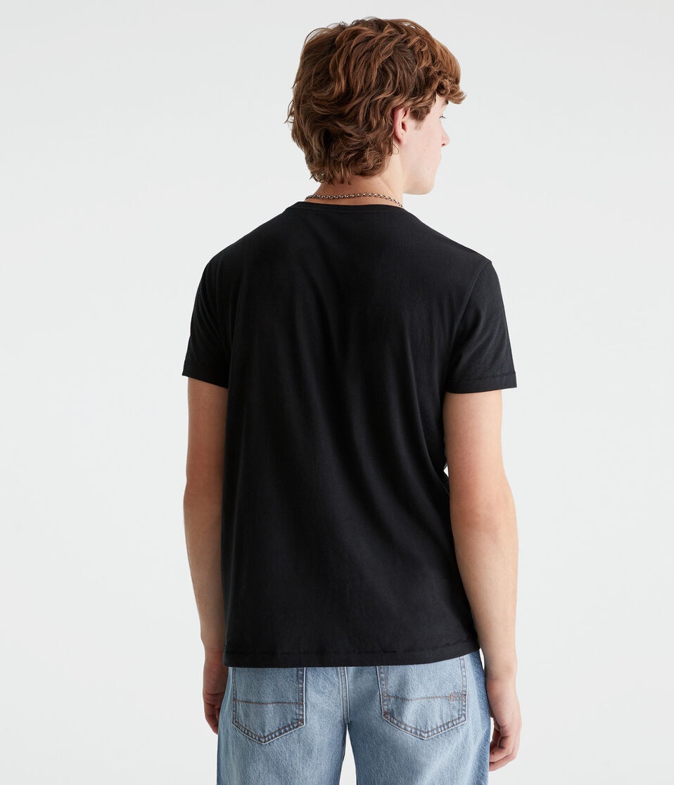 Aéropostale Aero Statue Of Liberty Graphic Tee Black Fox