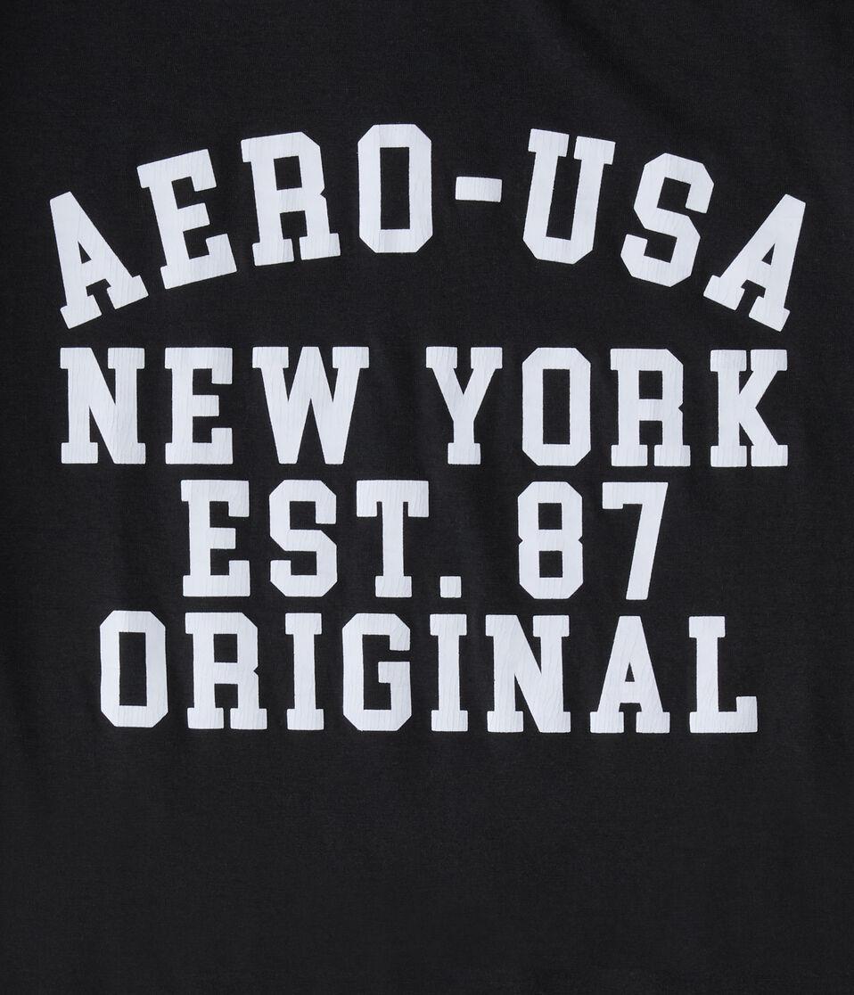 Aéropostale Aero-USA New York Graphic Tee Black Fox