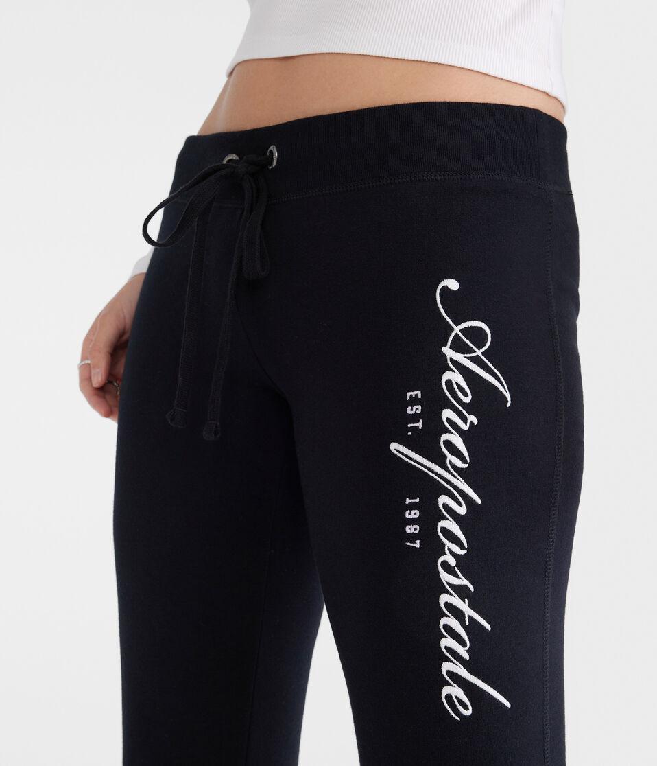 Aéropostale Aeropostale 1987 Fit & Flare Sweatpants Black Fox