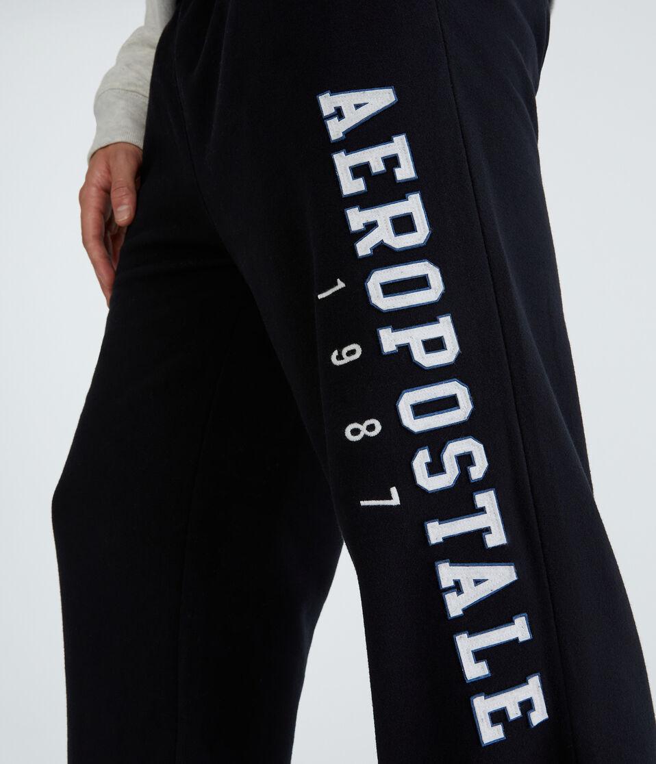 Aéropostale Aeropostale 1987 Heritage Jogger Sweatpants Black Fox