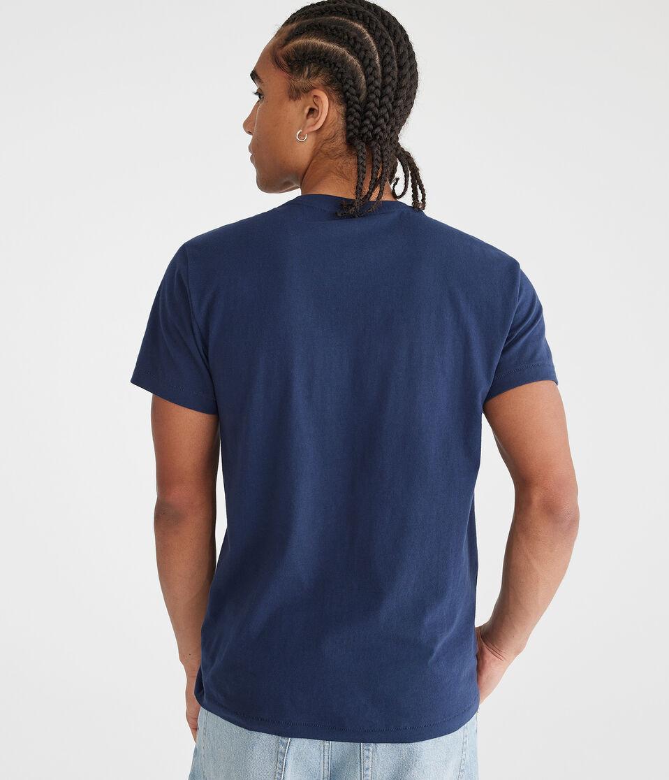 Aéropostale Aeropostale 87 Appliqué Graphic Tee Cadet Navy