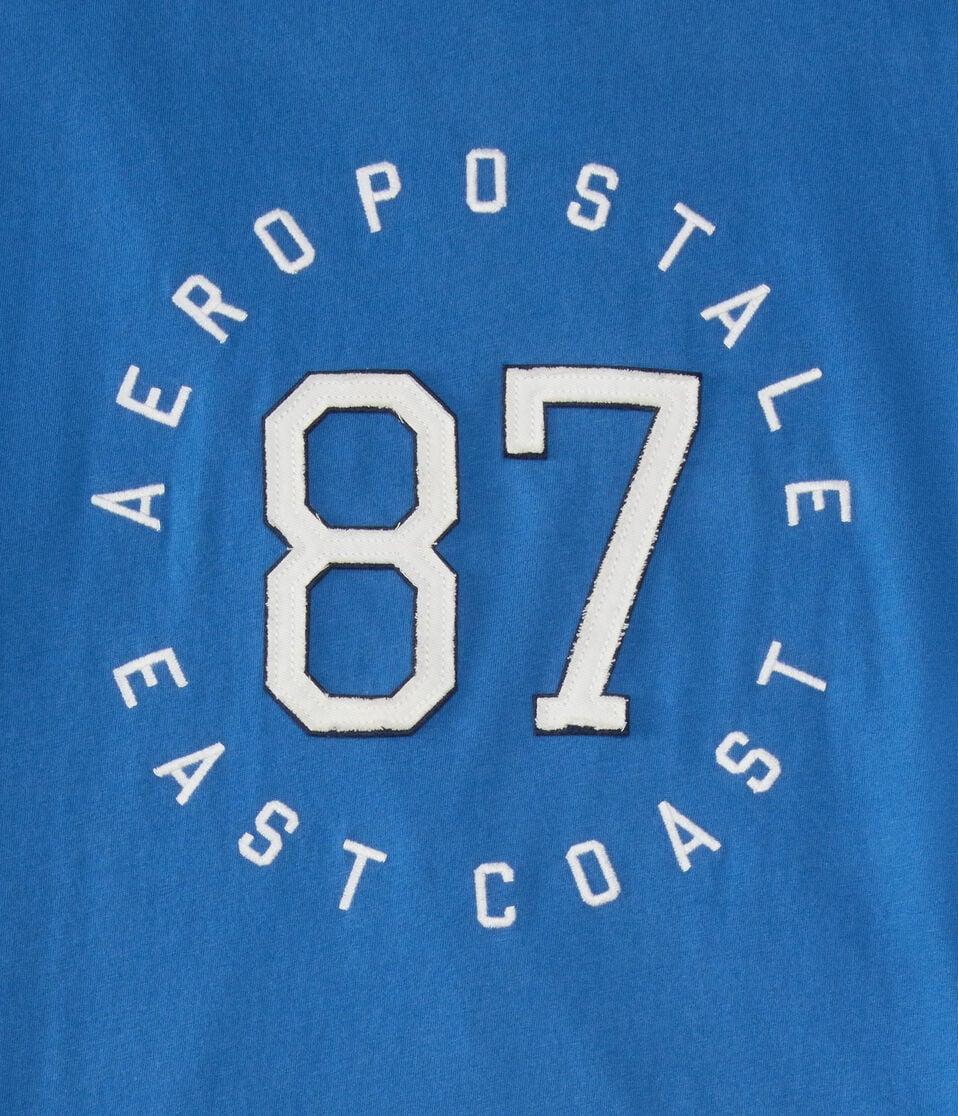 Aéropostale Aeropostale 87 Appliqué Graphic Tee Lyric Blue