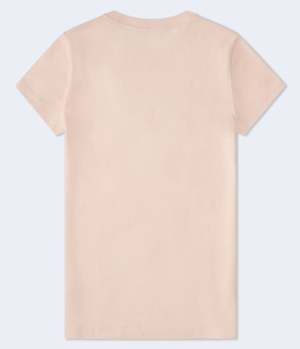 Aéropostale Aeropostale 87 Appliqué Graphic Tee Pink Flambe