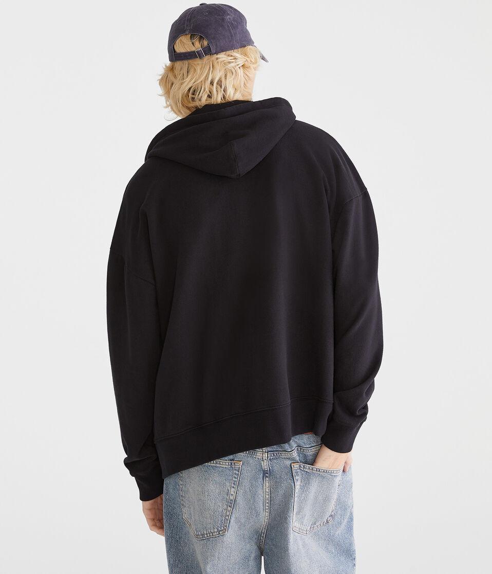 Aéropostale Aeropostale 87 Circle Full-Zip Hoodie Black Fox