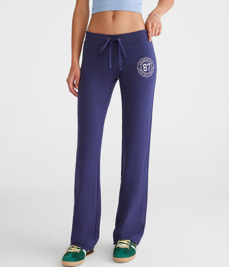 aéropostale Aeropostale 87 Crest Fit & Flare Sweatpants eclipse