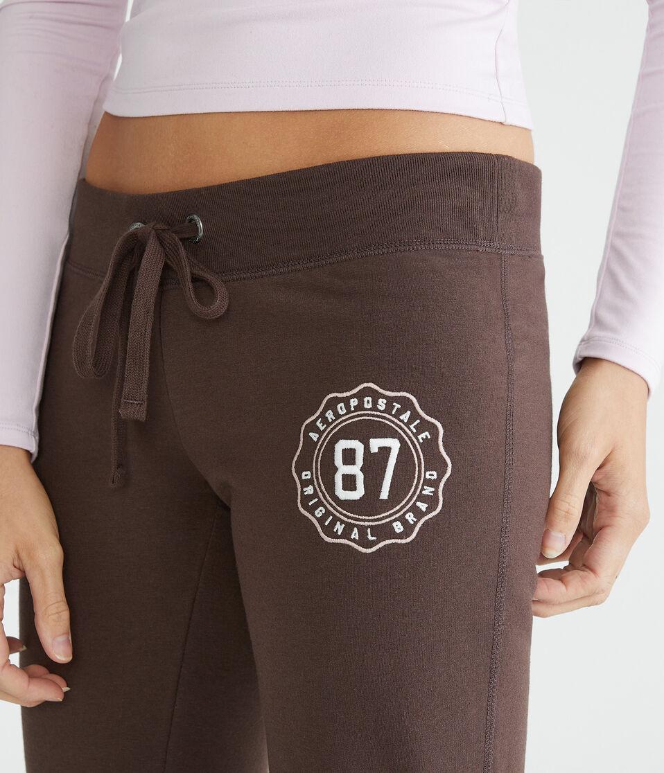 Aéropostale Aeropostale 87 Crest Fit & Flare Sweatpants Jaspe Muted Ebony