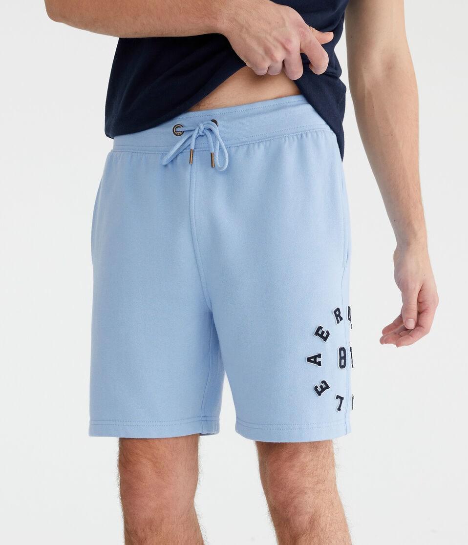 aéropostale Aeropostale 87 Heritage Fleece Shorts 7" blue tint