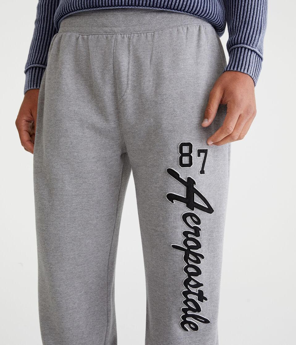 Aéropostale Aeropostale 87 Heritage Jogger Sweatpants Med Hthr Grey