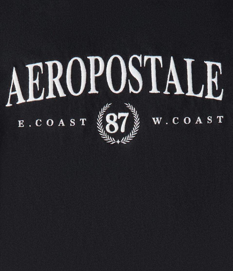 Aéropostale Aeropostale 87 Laurel Graphic Tee Black Fox