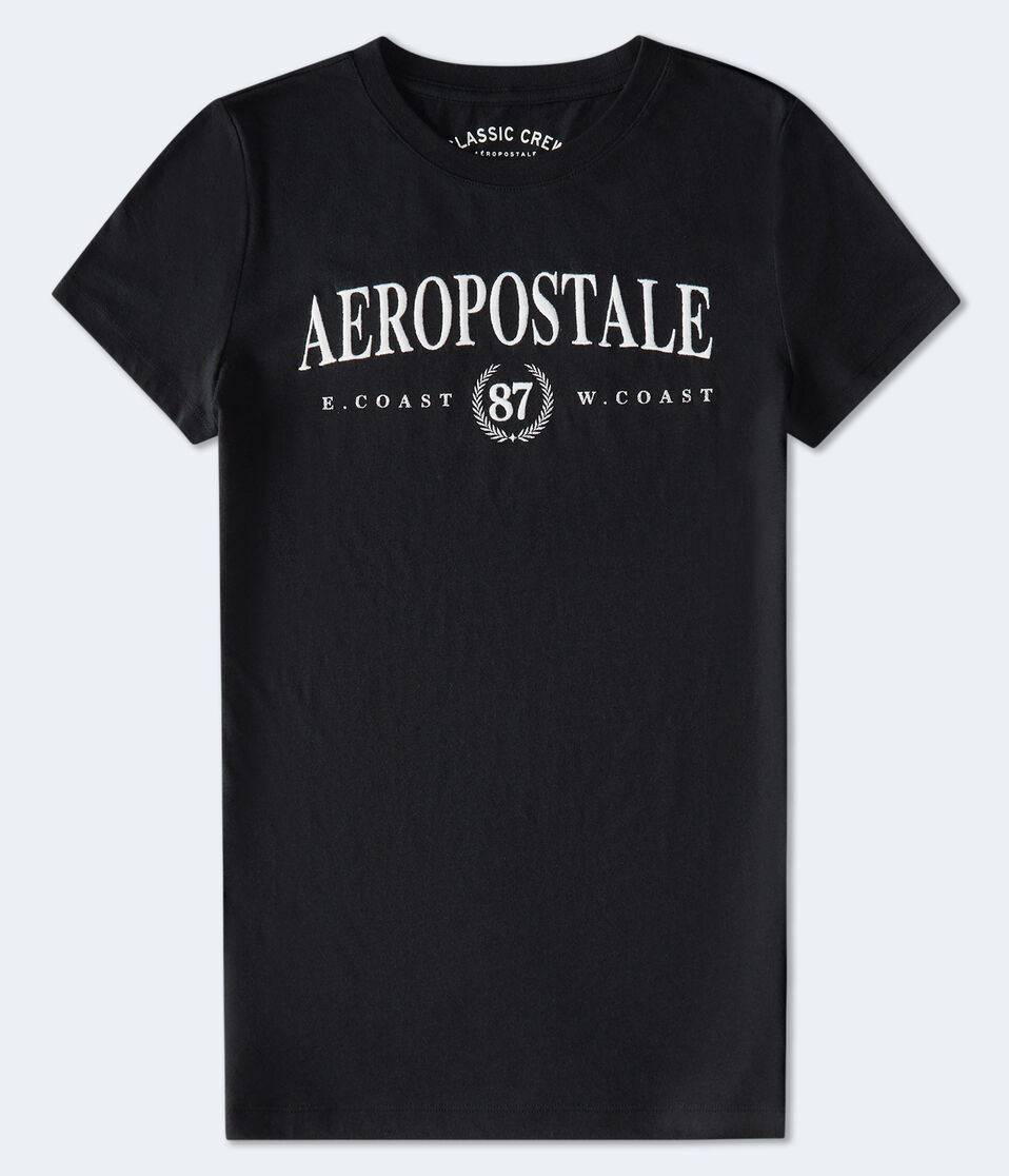 aéropostale Aeropostale 87 Laurel Graphic Tee black fox