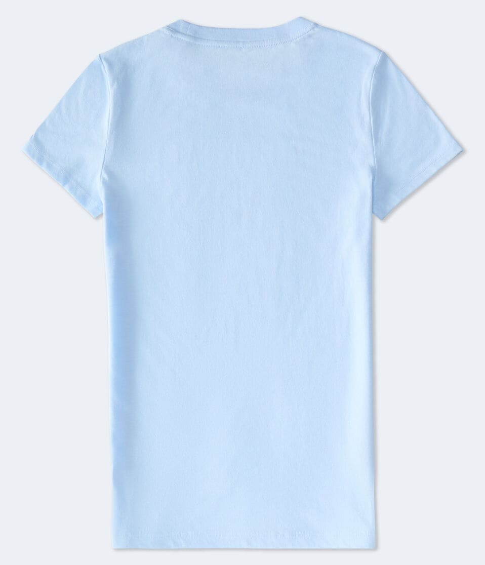 Aéropostale Aeropostale 87 Laurel Graphic Tee Blue Haze