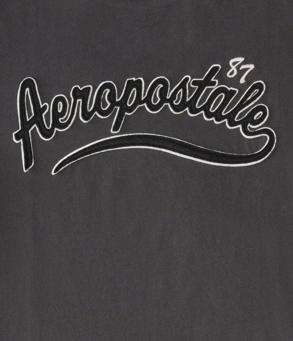 Aéropostale Aeropostale 87 Script Appliqué Graphic Tee Magnet