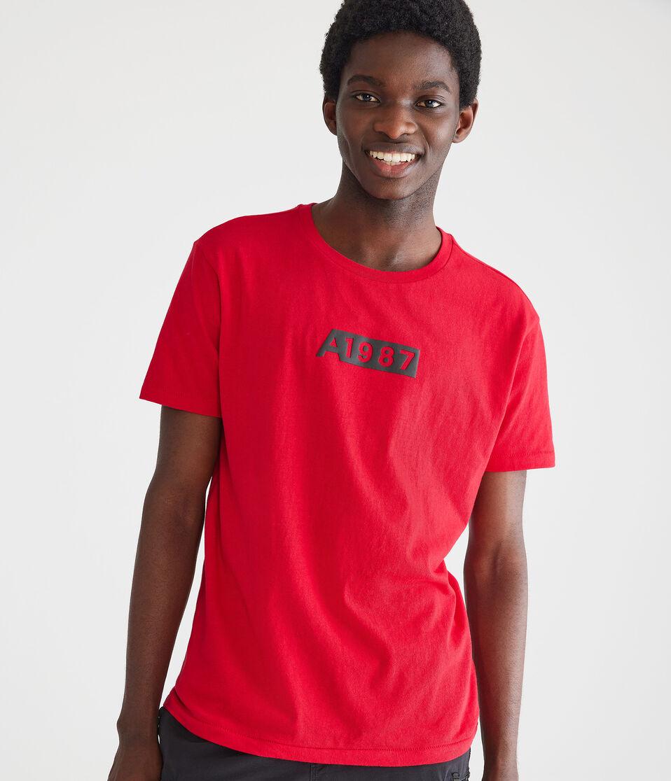 Aéropostale A1987 Box Graphic Tee Grenadine