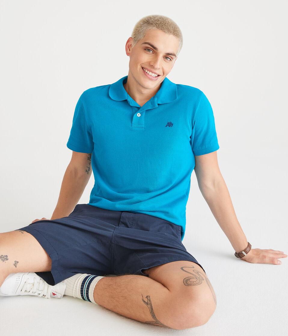 Aéropostale A87 Logo Piqué Polo Ocean Pacific