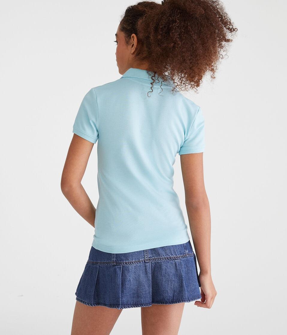 Aéropostale A87 Piqué Polo Blue Wish