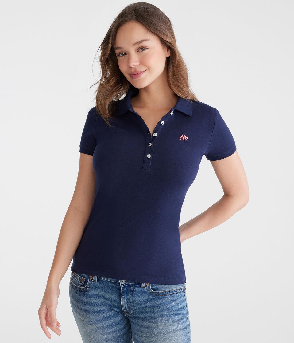Aéropostale A87 Piqué Polo Classic Navy