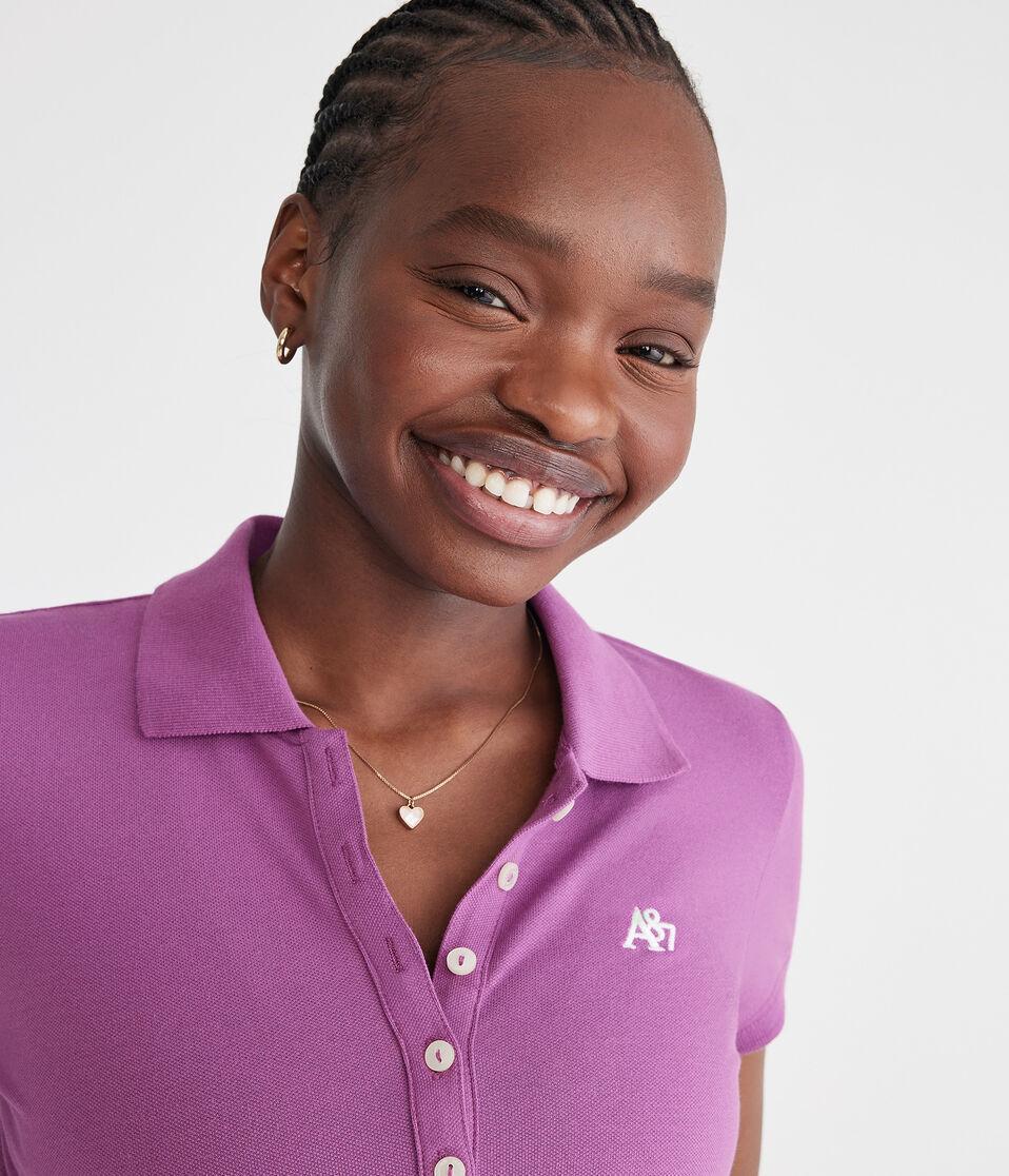 Aéropostale A87 Piqué Polo Sweet Plum