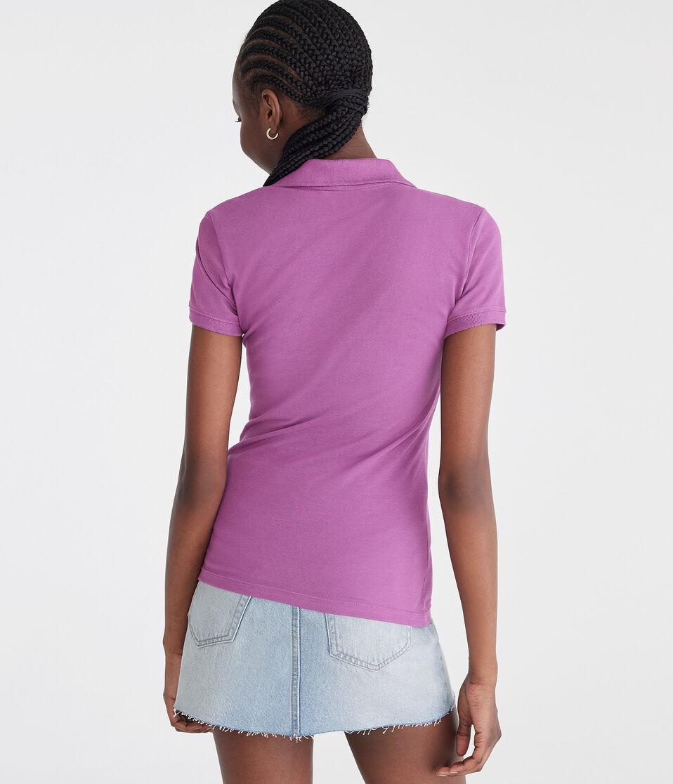 Aéropostale A87 Piqué Polo Sweet Plum