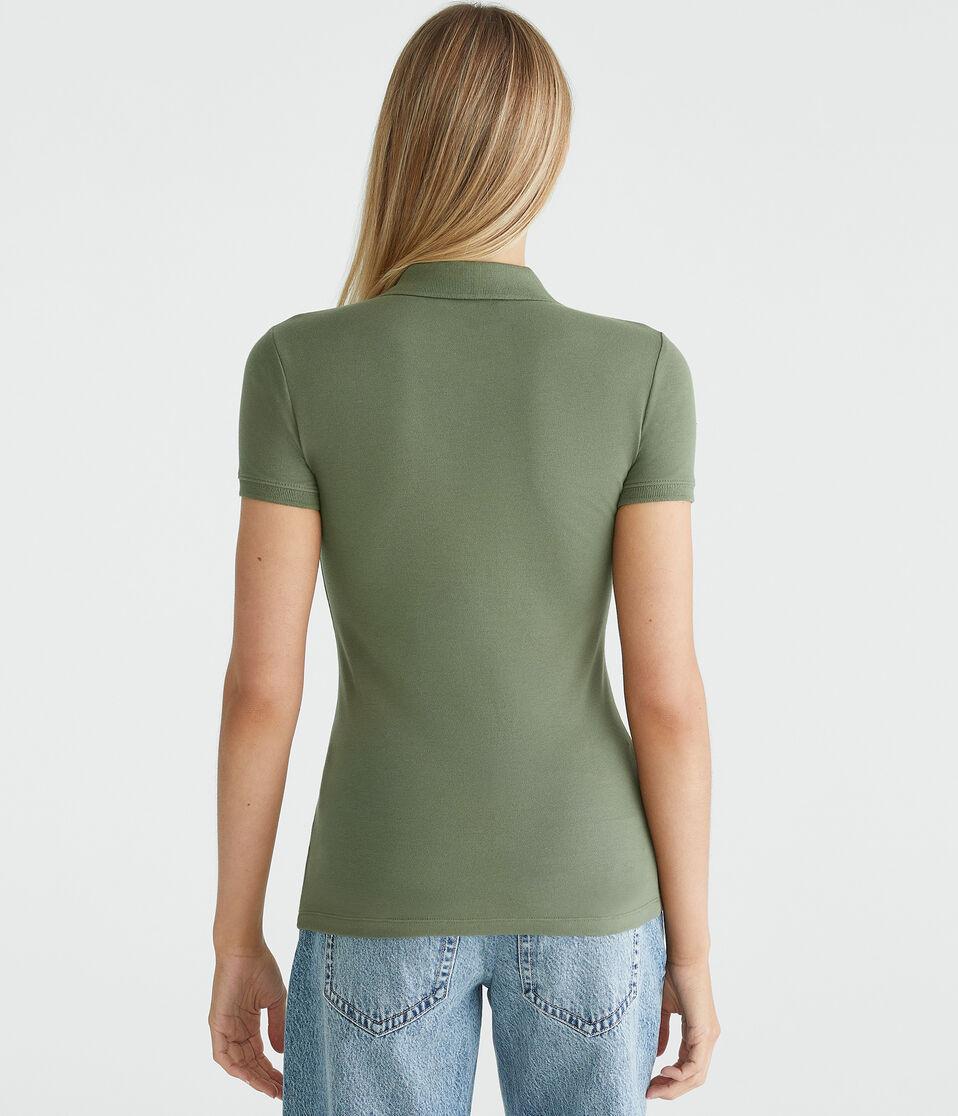 Aéropostale A87 Piqué Polo Winter Moss