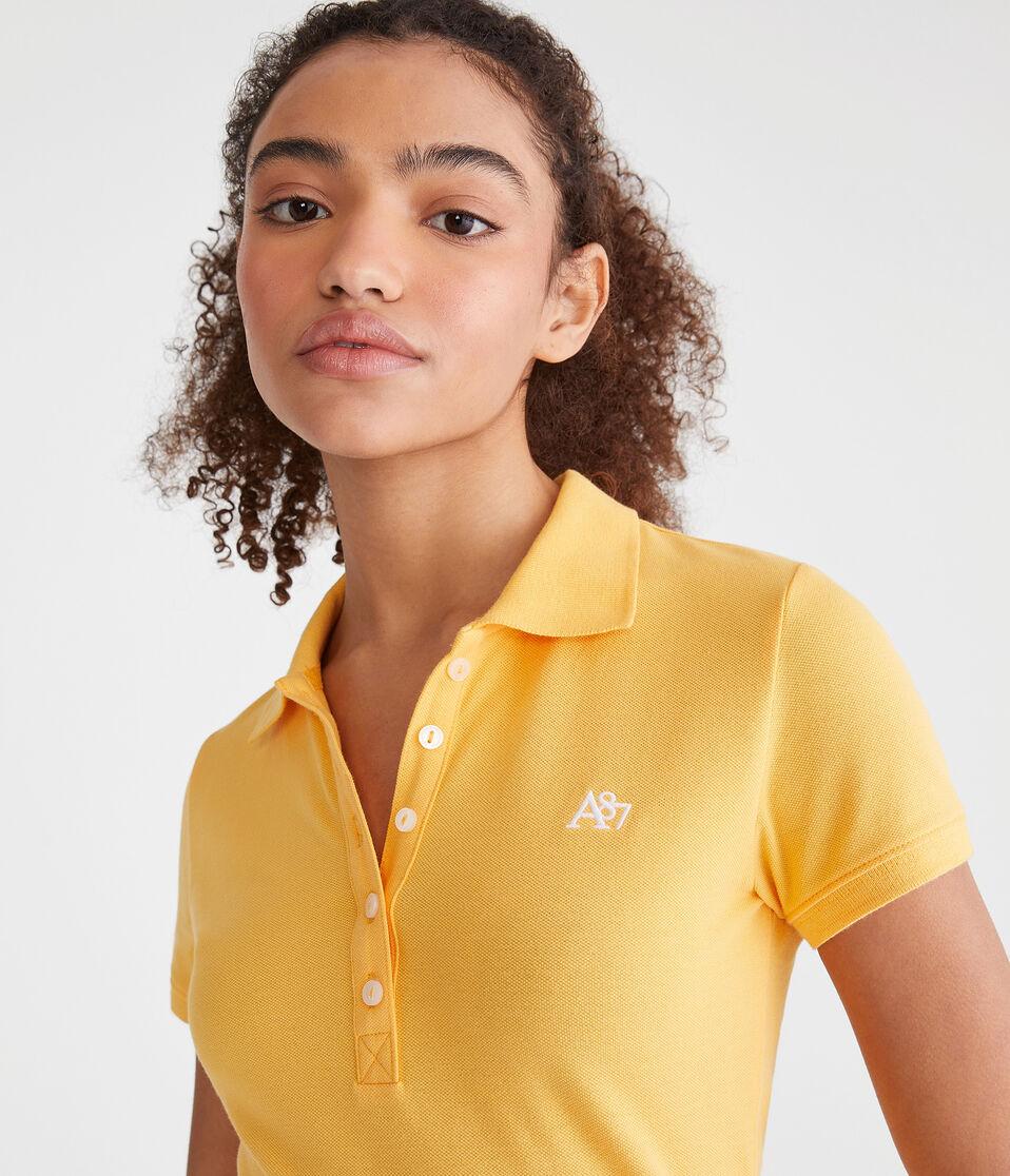 Aéropostale A87 Piqué Polo Yellow