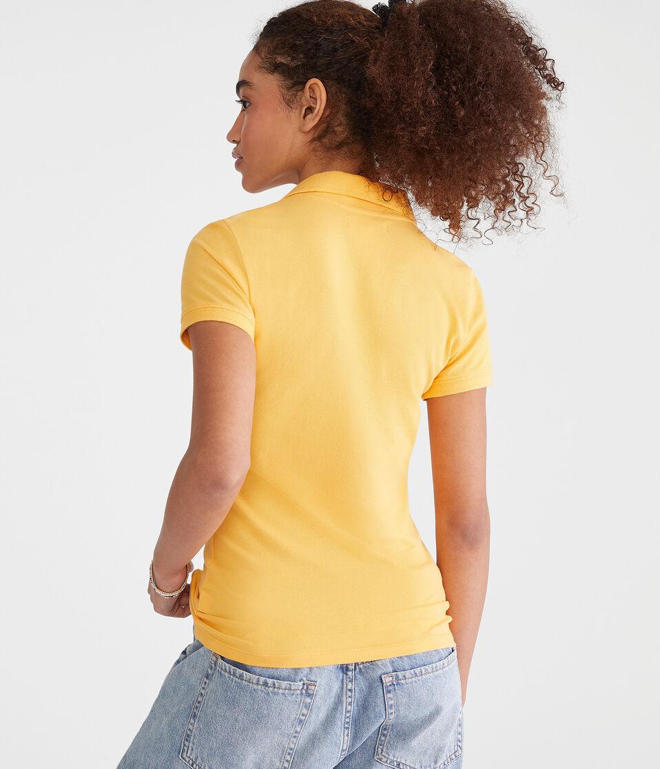 Aéropostale A87 Piqué Polo Yellow