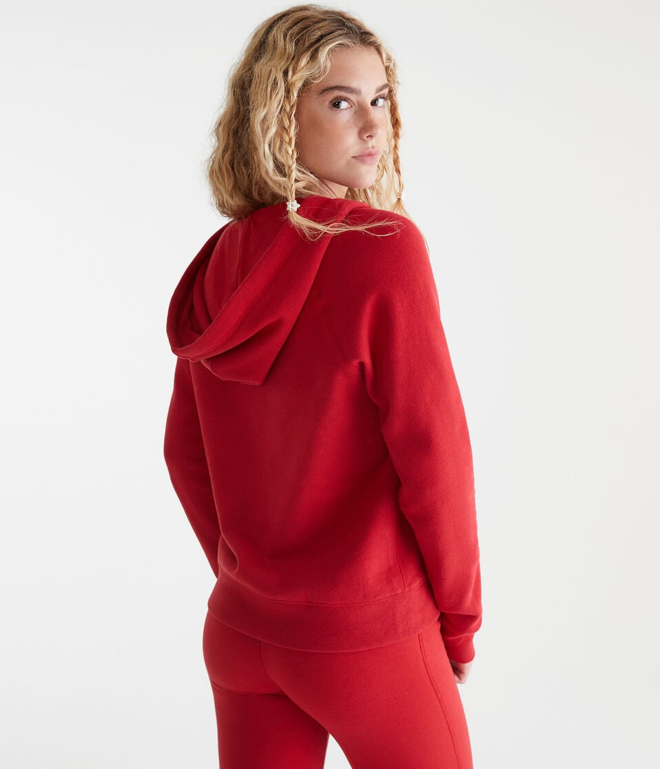 Aéropostale Aero 1987 Full-Zip Hoodie Red Cedar