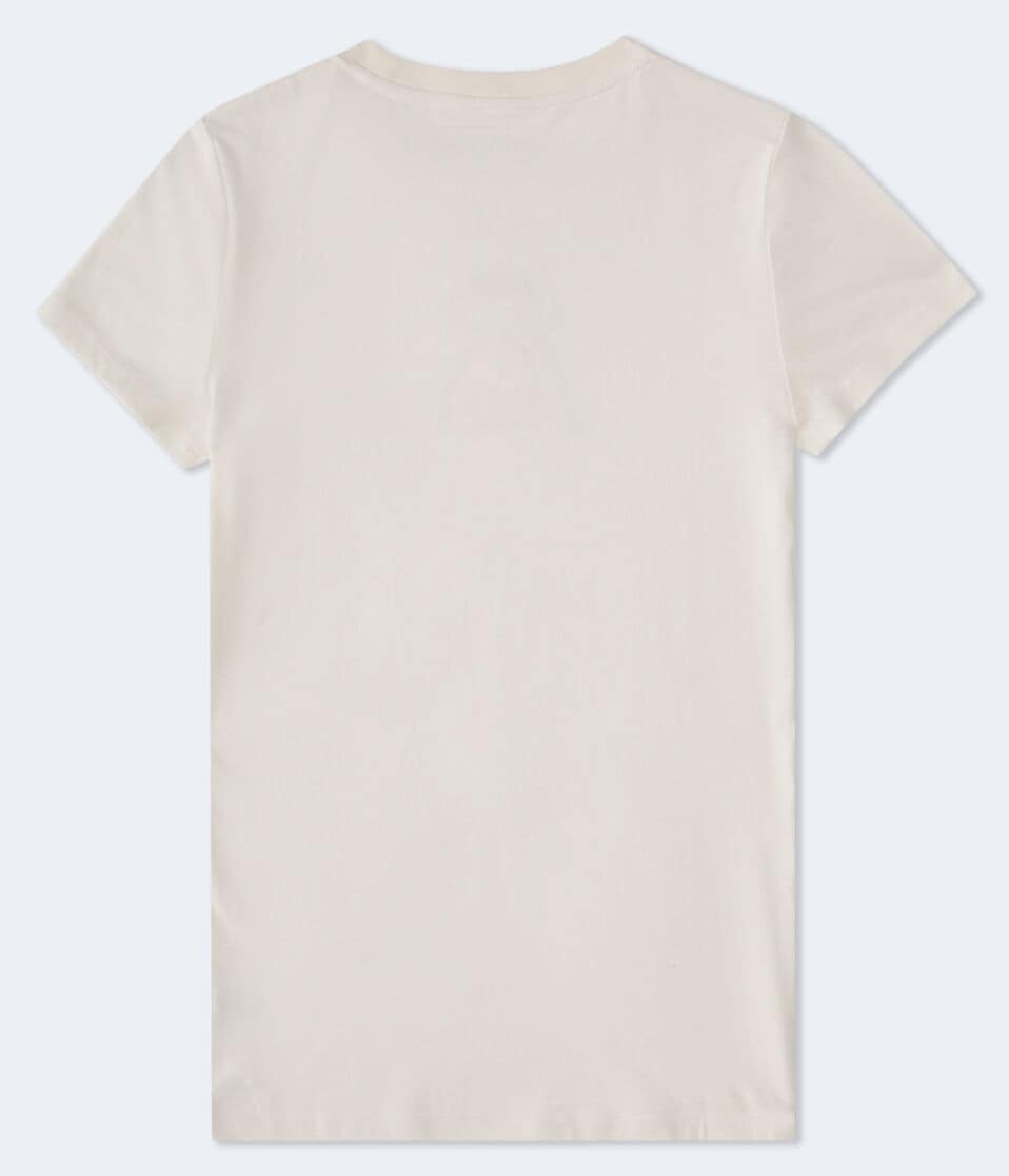 Aéropostale Aero Cherry Bow Graphic Tee Cream