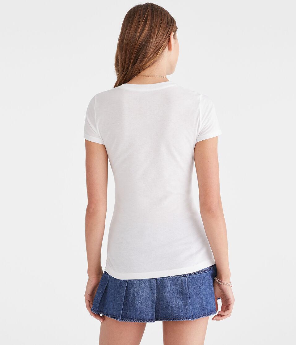 Aéropostale Aeropostale Bow Graphic Tee Bleach
