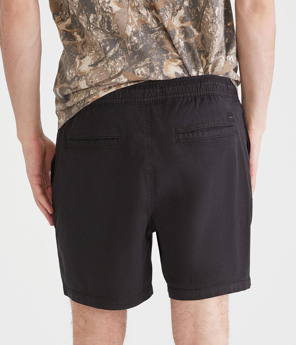 Aéropostale All Day Jogger Shorts 5.5" Black Fox