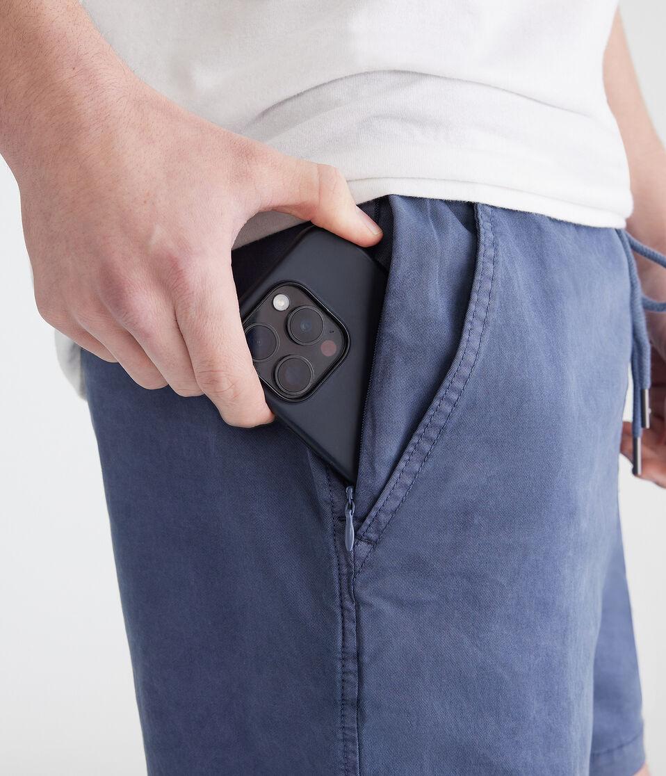 Aéropostale All Day Jogger Shorts 5.5" Blue Nights