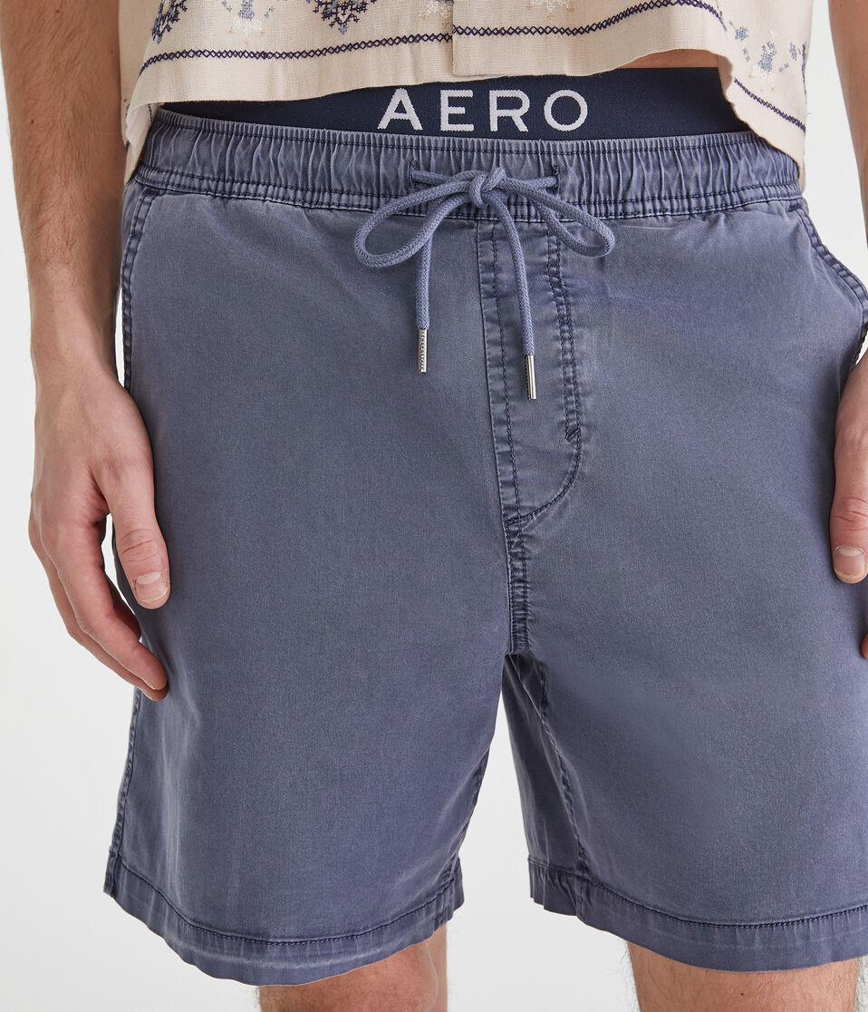 Aéropostale All Day Jogger Shorts 7" Blue Nights