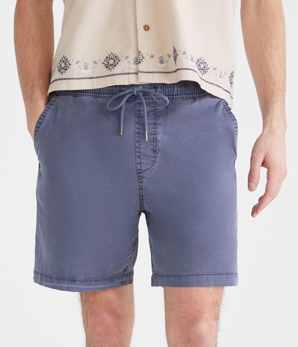 aéropostale All Day Jogger Shorts 7" blue nights