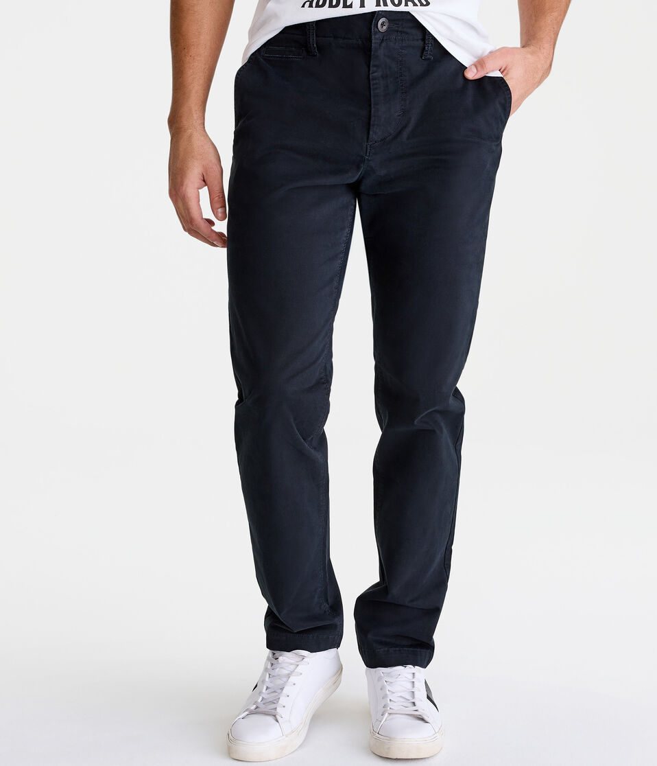 aéropostale Athletic Fit Chinos black fox