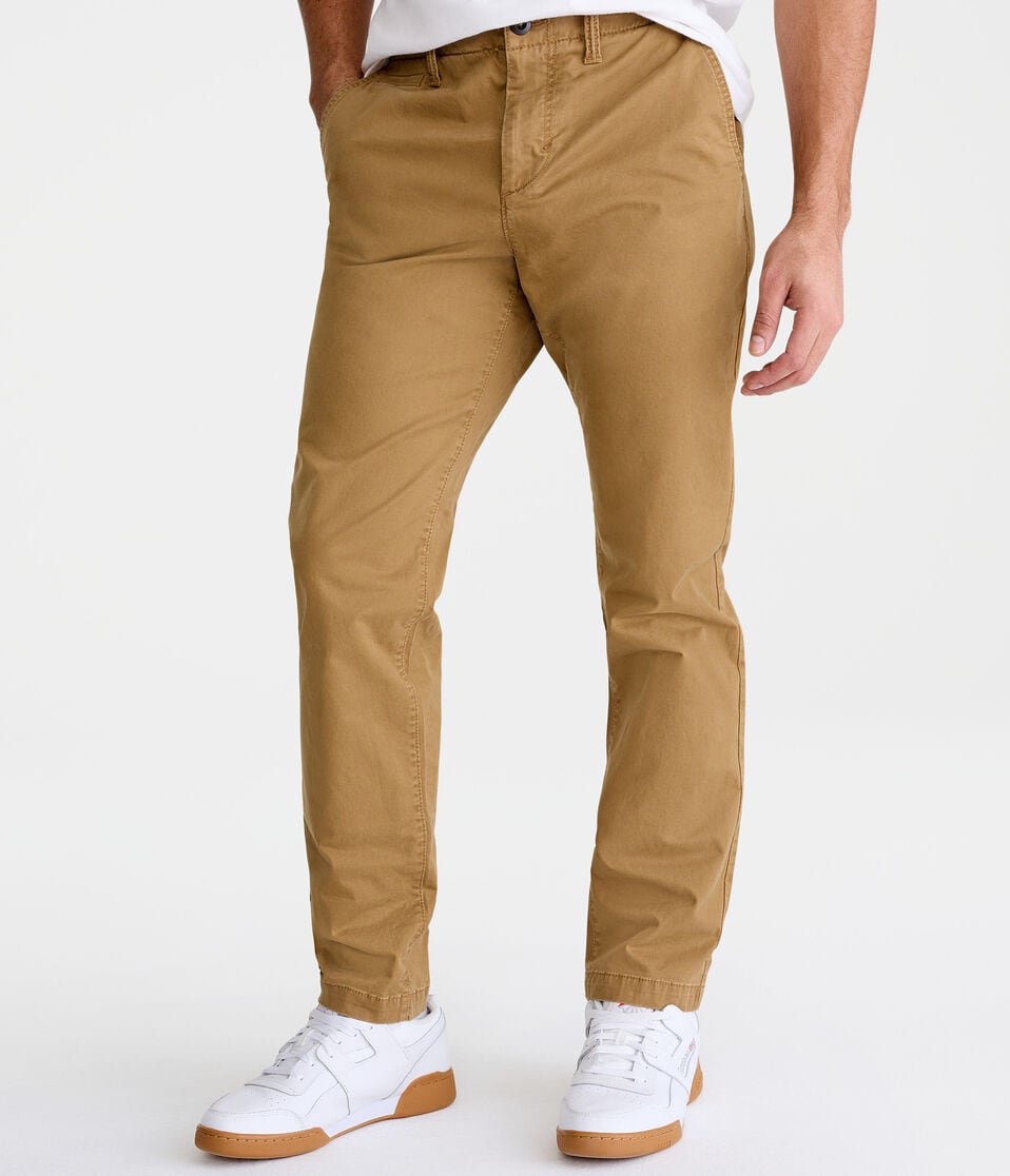 aéropostale Athletic Fit Chinos sandalwood