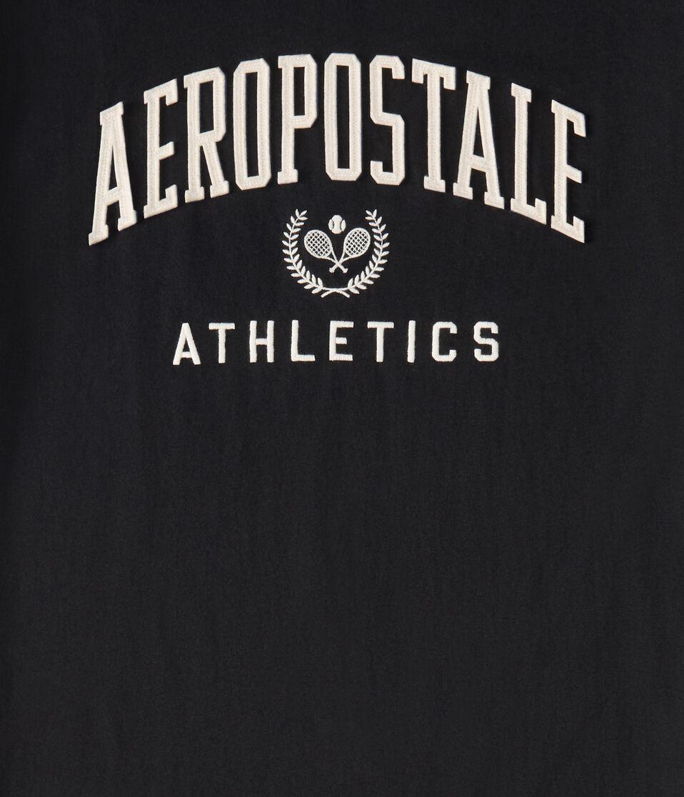 Aéropostale Aeropostale Athletics Appliqué Graphic Tee Black Fox