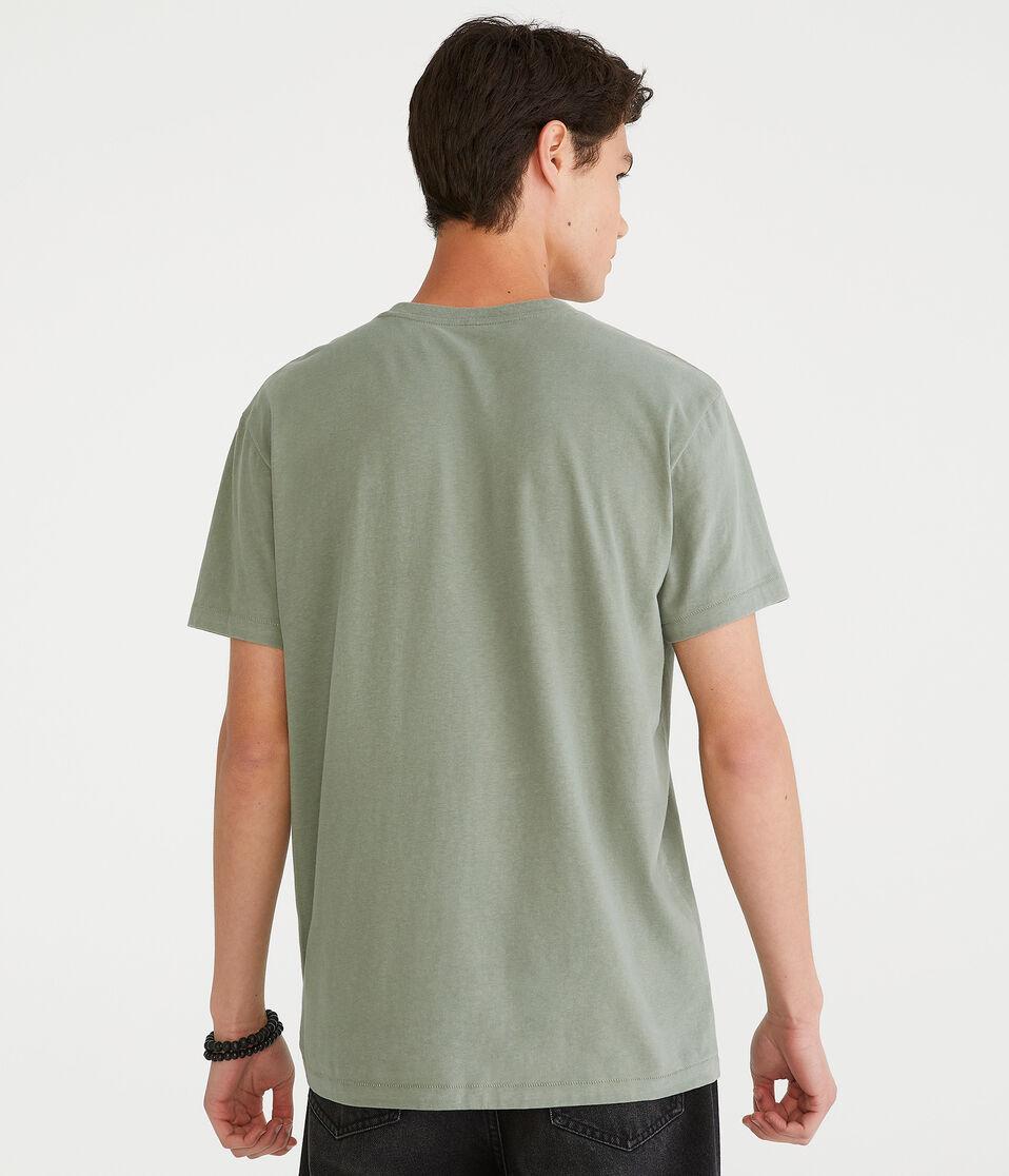 Aéropostale Aeropostale Athletics Appliqué Graphic Tee Olive Cloud